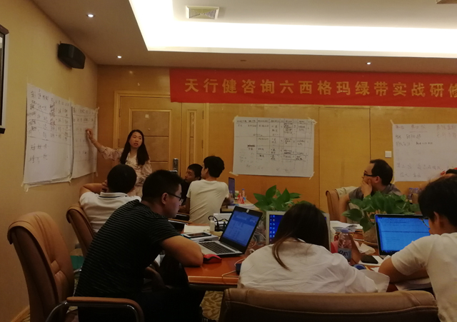 賀190522期六西格瑪綠帶實戰研修班在深圳圓滿完成